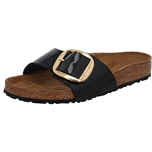 Birkenstock 1019965_40, Diapositivas Mujer, Black, EU