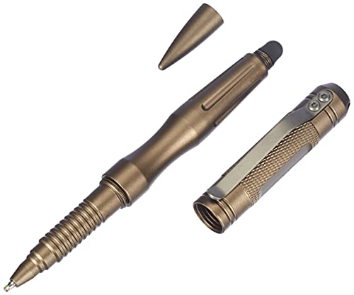Böker Plus iPlus TTP BR - Bolígrafo táctico de aluminio en color bronce - 15,20 cm