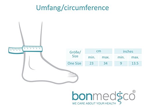 bonmedico Piedo Tobillera Ajustable , Tobillera para Hombres y Mujeres