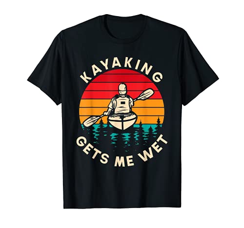 Bosque Kayakista Remando Naturaleza Deporte Piragüismo Camiseta