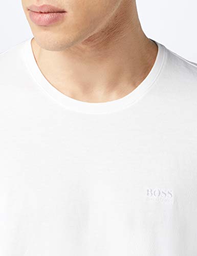BOSS T-Shirt RN 2P Camiseta, Blanco (White 100), XXL (Pack de 2) para Hombre