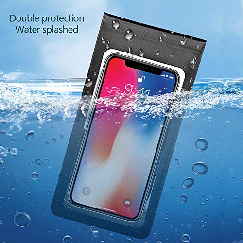 Bostar Bicicleta Soporte Movil, Protector Movil Impermeable, Bolsa Bicicleta Manillar, Universal Accesorios para Ciclismo, Bike Holder, Bolsas de Ciclismo para Movil por Debajo de 6,5 Pulgadas