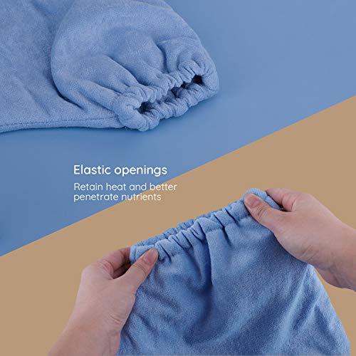 Botines de baño de cera de parafina, forros de spa para pies con calefacción de parafina Segbeauty, bolsas de repuesto para pies para terapia de cera caliente, tratamiento térmico, spa Therabath