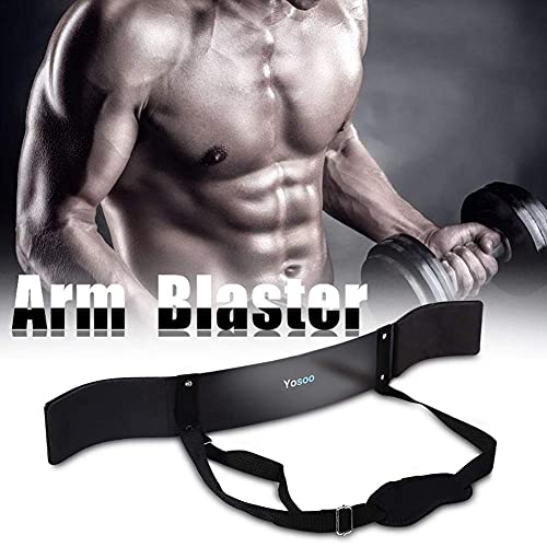 Brazo Blaster, Resistente Brazo rizador Blaster Biceps Bomber Arnold Biceps Aislador Premium Correas de Levantamiento Fitness Bodybuilder para Fuerza Muscular
