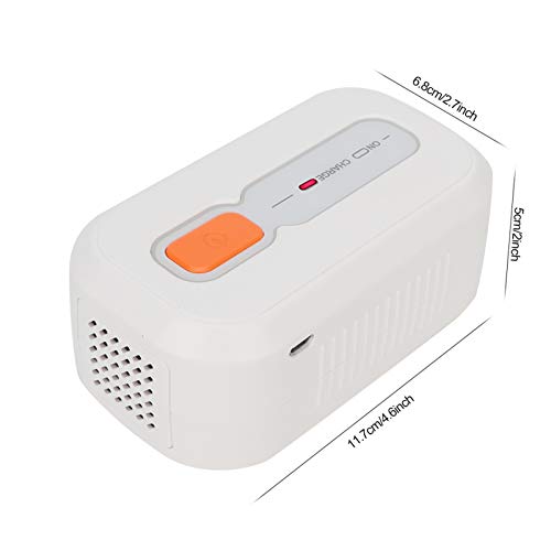 Brrnoo Limpiador de máquina de respiración USB, Dispositivo de Limpieza de máquina de desinfección para purificadores de Aire de Ventilador de máquina de respiración(Blanco)