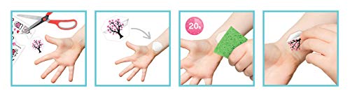 Buki France-75 Tatuajes Lavables-Coloridos, Color (TA003)