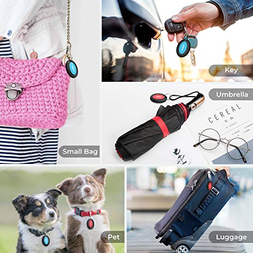 Buscador de Llaves, Esky Buscador de Llaves inalámbrico con 2 receptores Localizador de artículos de RF, Control Remoto de Soporte de Seguimiento de artículos, Rastreador de Mascotas y Billetera