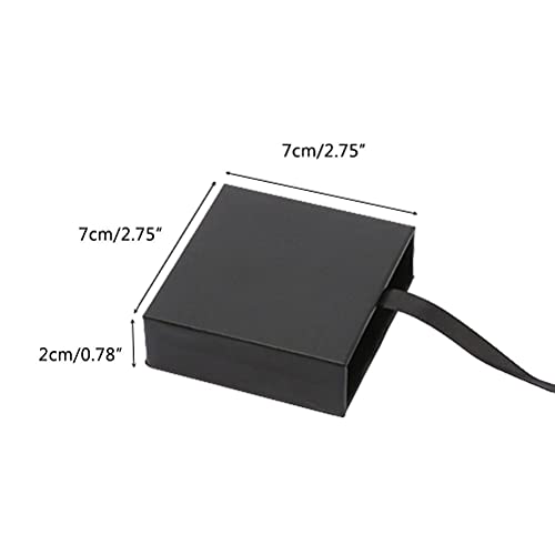 Caja de almacenamiento de joyería de película de polietileno transparente,soporte de exhibición de marco flotante 3D/caja/marcos, caja de joyería pequeña organizador para broche moneda anillo de gemas