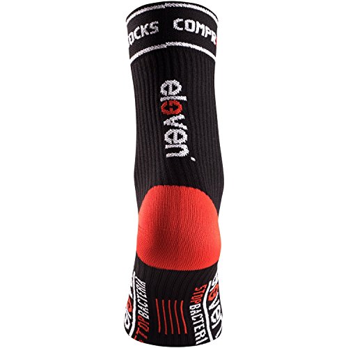 Calcetines de compresión SUURI Negro - M-L