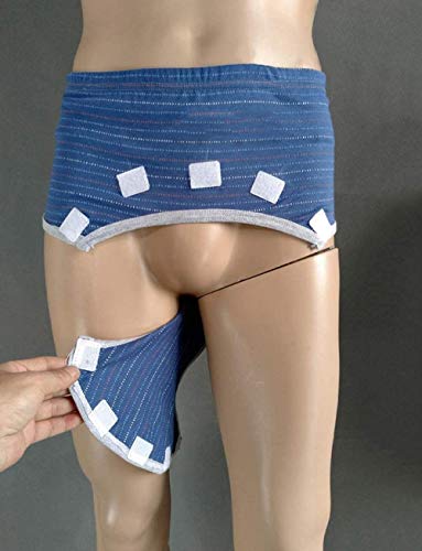 Calzoncillos de Control de vejiga Lavables para Hombre y Mujer - Ropa Interior Reutilizable para incontinencia urinaria - Pantalones para incontinencia para Necesidades Especiales 3 XXL-XXXL_3