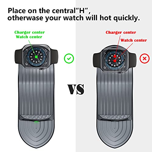 Cargador Inalámbrico, ZHIKE 4 en 1 Base de Carga inalambrica 10w Carga Rápida con Adaptador QC3.0 Compatible con iPhone 13/12/11, Apple Watch SE/7/6/5/4/3/2,Airpods Pro/2