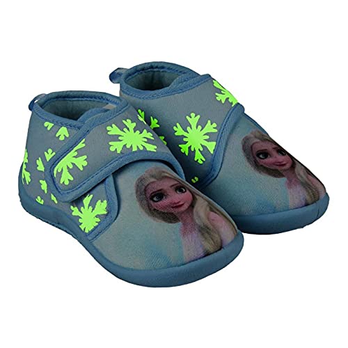 CERDÁ LIFE'S LITTLE MOMENTS 2300004646_T026-C72, Zapatillas de Andar por Casa Frozen-para Niñas-Licencia Oficial Disney, Azul, 26 EU
