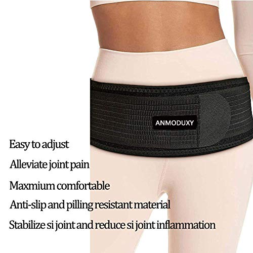 Cinturón sacro ilíaco, Cinturón de cadera sacroiliac, que alivian el dolor ciático, pélvico, lumbar y de las piernas, Alivia la inflamación de la ciática, la cadera, la pelvis, el lumbar ,Flesh,XL/XXL