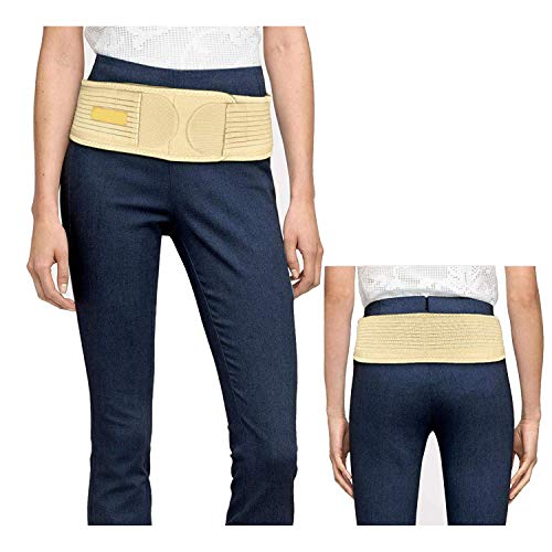 Cinturón sacro ilíaco, Cinturón de cadera sacroiliac, que alivian el dolor ciático, pélvico, lumbar y de las piernas, Alivia la inflamación de la ciática, la cadera, la pelvis, el lumbar ,Flesh,XL/XXL