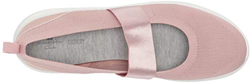 Clarks Nova Sol, Zapatillas Mujer, Dusty Pink Knit, 38 EU