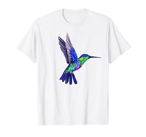 Colibri Colibri Colorido Camiseta