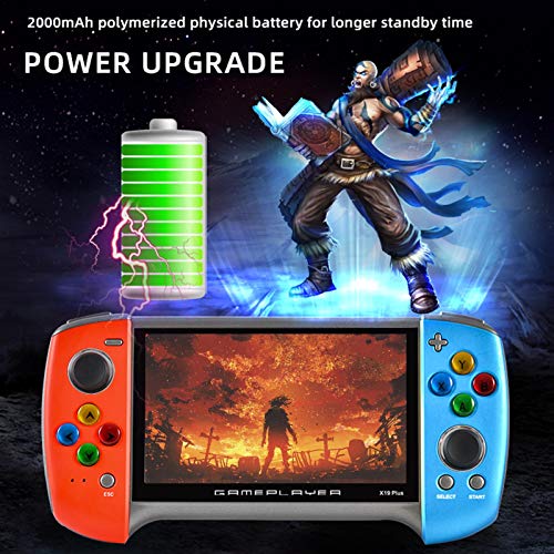 Consola De Videojuegos Portátil Consola De Juegos Portátil Retro, Pantalla HD De 5.1 Pulgadas Compatible Con Salida De Video De Alta Definición, Joystick Doble, 10000 Juegos Clásicos Incorporados