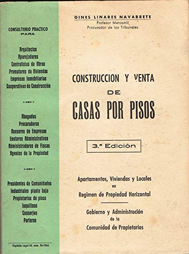 Construcción y venta de casas por pisos