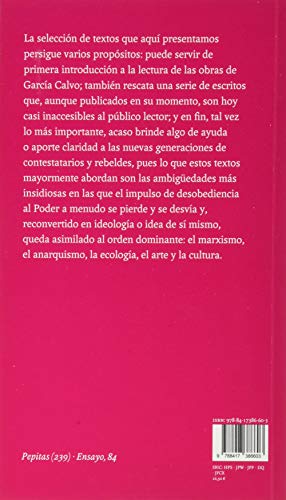 Contra el Tiempo y el Poder: y otras intervenciones políticas: 84 (Ensayo)