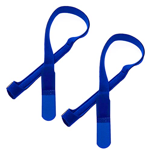 Corrector de juanetes, 2 piezas de separadores de juanetes y dedos de los pies grandes, para alivio de juanetes, color azul oscuro