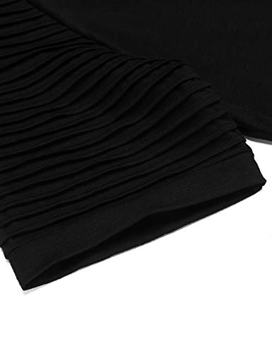 Coshow Sportswear Collection - Camiseta de ejercicios para hombre, camiseta deportiva de entrenamiento, musculación, Hombre, Color negro., extra-large