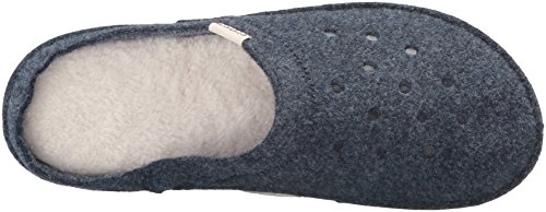 Crocs Classic Slipper, Pantuflas Unisex Adulto, Nautical Navy/Oatmeal, 38/39 EU