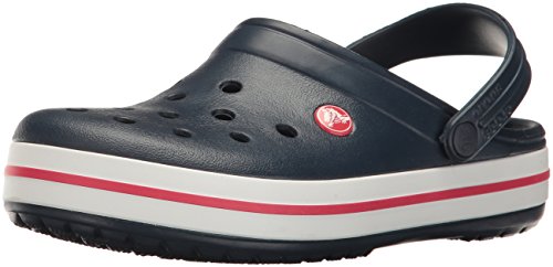 Crocs Crocband Unisex Adulta Zuecos, Azul (Navy), 43/44 EU