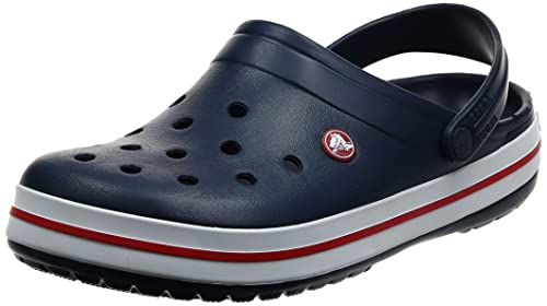 Crocs Crocband Unisex Adulta Zuecos, Azul (Navy), 43/44 EU