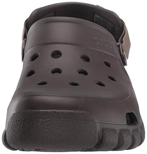 Crocs Offroad Sport - Zuecos de sintético para hombre, Marrone (Espresso/Walnut), 42-43