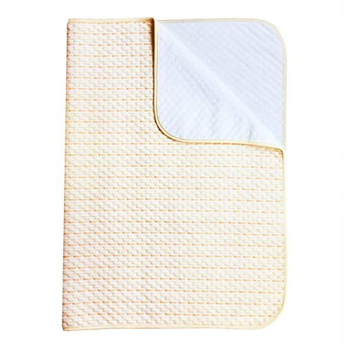 Cubrecolchón Bebé Cuna Impermeable, Protector Impermeable para Cama de Tamaño 70 x 100cm, Colchón Incontinencia a los Mayores, Almohadilla Impermeable para Niños Adultos y Mascotas de YOOFOSS