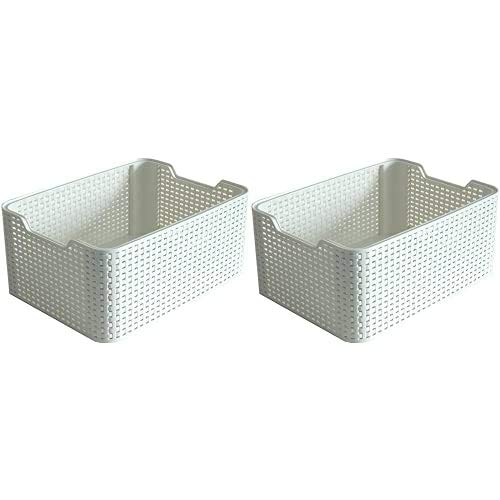 Curver Style, Caja Organizadora, Blanco Vintage, S (7 L)