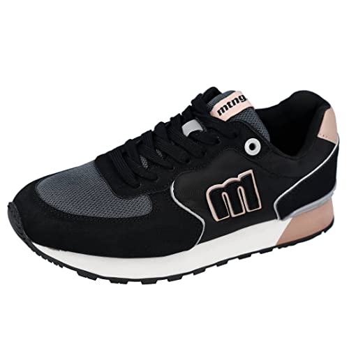 Deportivas Mujer MTNG | Deportivas JOGGO 60080 | MTNG Mujer | Deportivas Casual | Cierre con Cordones | 49667 | Negro | 38