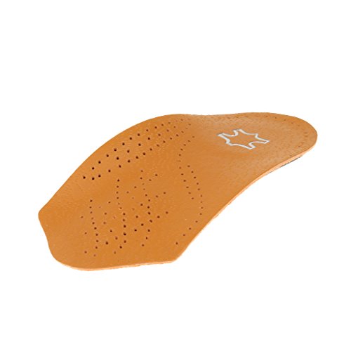 Desconocido 3/4 Plantillas Soporte Corrector Para Arco Unisex Ortopédicas Pie Plano Valgo - Beige, XL