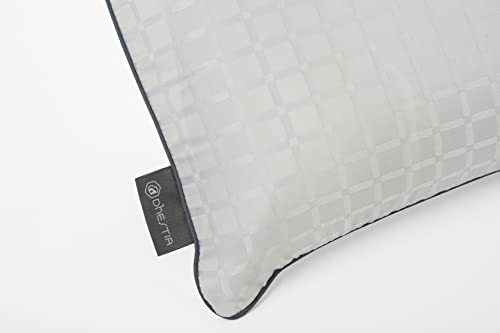 Dhestia - Almohada Viscoelástica Núcleo Carbono y Funda Satén ViscoLux (Almohada 120 cm)