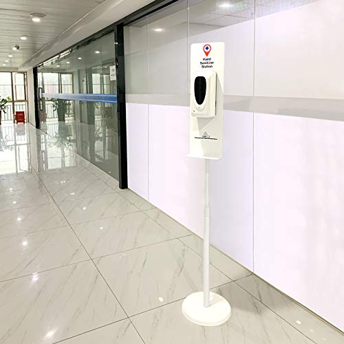 Dispensador Gel Hidroalcoholico,Dispensador De Gel Hidroalcoholico,Soporte Gel Desinfectante Manos Dispensador De Desinfectante Manos Dispensador De JabóN (1000ml + Columna de desinfección)