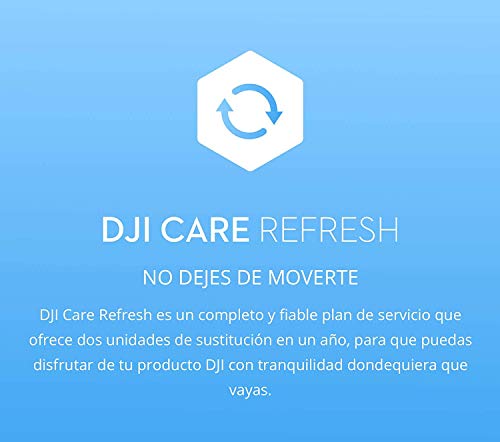 DJI Mavic 2 Care Refresh, Servicio post-venta, Mavic 2 Zoom, hasta Dos Sustituciones en 12 Meses, Asistencia Rápida, Cobertura de Accidentes y Daños por Agua, Activado dentro 48 horas