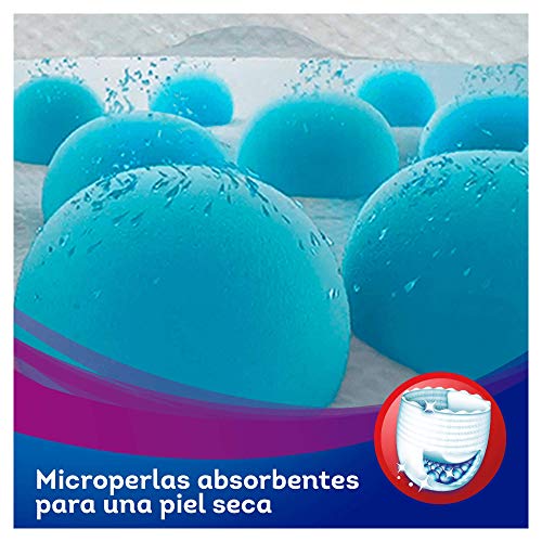 Dodot Pañales Bebé Activity Pants Talla 5 (12-17 kg), 120 Pañales + 1 Pack de 48 Toallitas Dodot Aqua Pure de Regalo