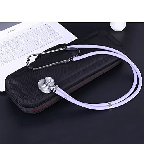 DOITOOL - Eva estetoscopio sangre glucosa medidor caso de almacenamiento conjunto bolsa a prueba de golpes hogar médico multifuncional portátil llevar caso proteger la bolsa