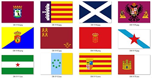 Durabol Grand Bandera de Castilla la Mancha 150 * 90 cm