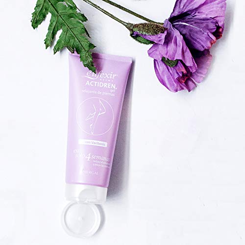 Elifexir Actidren - Gel Relajante de Piernas | Drena, Relaja y Estiliza las Piernas| Mejora la Circulación | Reduce el Volumen de Piernas y Tobillos Hinchados | 200 ml