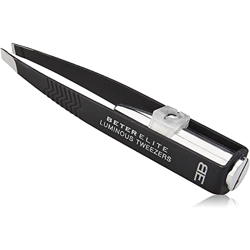 Elite pinza depilar oblicua con luz.