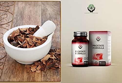 EN Formula para la Prostata Capsulas 90 Veganas | 8 Ingredientes Activos: Saw Palmetto, Hoja de Ortiga, Semilla de Calabaza y Zinc | Serenoa Repens para Apoyar la Salud de los Hombres | Sin OGM