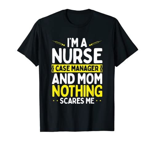 Enfermera Administrador de Casos Día de la Madre Mamá Enfermería Enfermer Camiseta