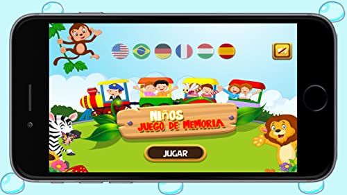 Entrenamiento cerebral para niños y ejercicio cerebral con juego de rompecabezas de memoria