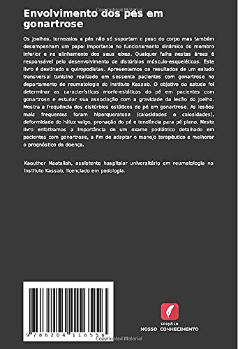 Envolvimento dos pés em gonartrose