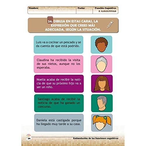 Estimulación de las funciones cognitivas nivel 2.Funciones ejecutivas - Cuaderno 10 / Editorial GEU/ Desde 7 años / Refuerza habilidad mental