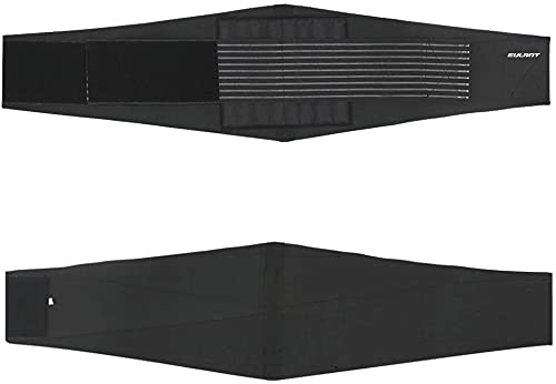 EULANT Soporte Lumbar para Aliviar el Dolor y Lesiones, Doble Ajustable Faja Lumbar, Cinturon Lumbar para Rehabilitación de Lesiones, con 8 Manantiales, XXL