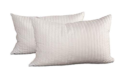 EvergreenWeb - Pack 2 Almohadas viscoelásticas o Latex H 15cm Todas Las Medidas