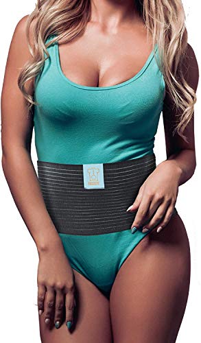 Everyday Medical Carpeta abdominal para cirugía postoperatoria para hombres y mujeres: corsé compresión estomacal grado médico para cirugías de cintura y abdomen, bypass gástrico, liposucción, cesárea