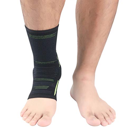EXCEART Tobillera Soporte de Compresión Manga por Fascitis Plantar Soporte de Arco Pie Tobillo Hinchazón Tendón de Aquiles Dolor en Las Articulaciones Dolor Recuperación Talón Espuelas